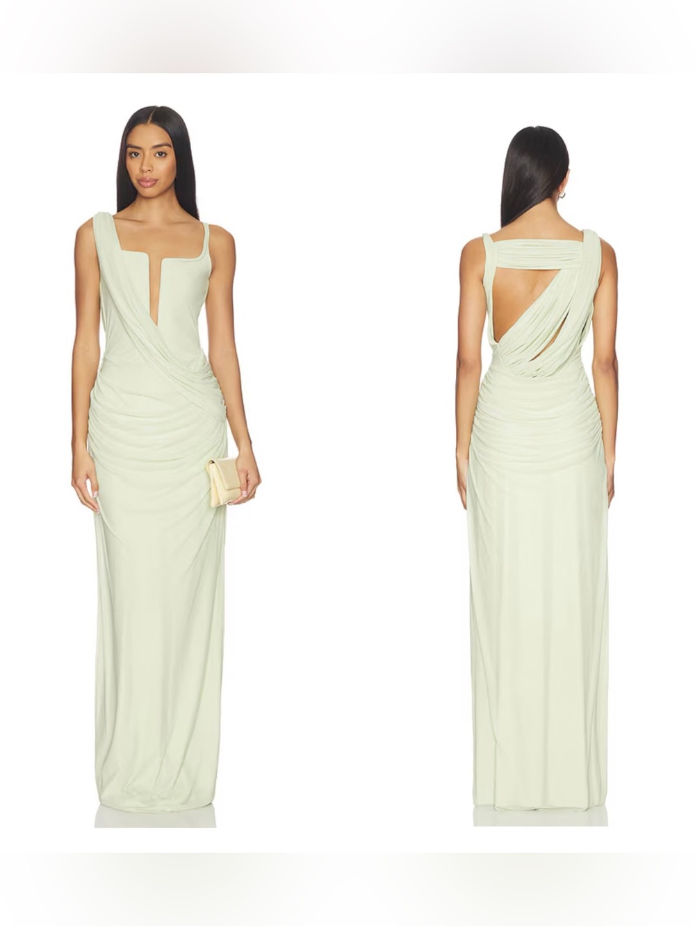 NWT Deme by Gabriella The Adriana Dress in Pale Mint